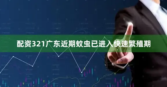 配资321广东近期蚊虫已进入快速繁殖期